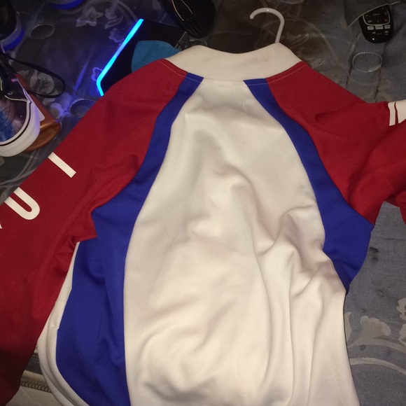 Jordan 10 retro jacket red and blue - Picture 2 of 3